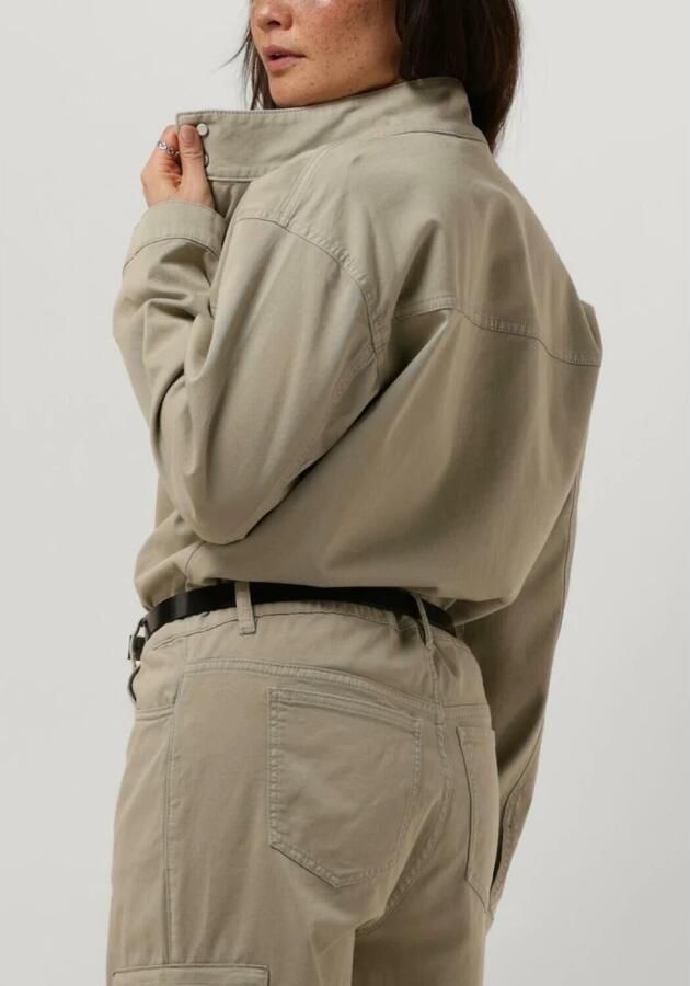 Gestuz Cargo-geïnspireerde jumpsuit met lange mouwen en hoge hals Green Dames - Foto 6