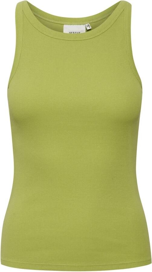 GESTUZ Dames Tops & T-shirts Drewgz Sl Top Geel - Foto 2