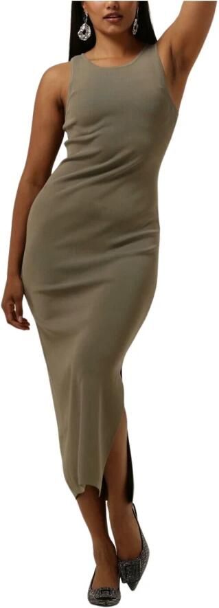 GESTUZ Dames Jurken Briellegz Sl Rib Dress Groen - Foto 7