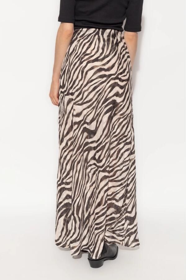 Gestuz Zofiagz P Hw Rok Zwart Wit Zebra Multicolor Dames - Foto 4