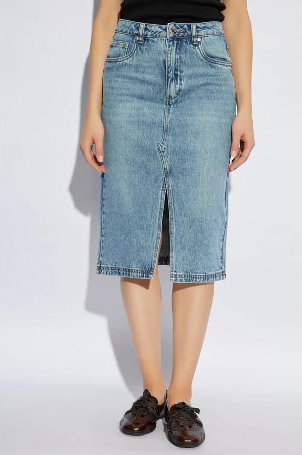 Gestuz Knielange jeansrok in 5-pocketmodel model 'layza' - Foto 3