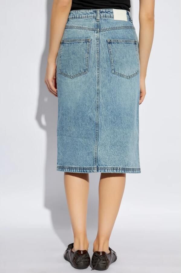 Gestuz Knielange jeansrok in 5-pocketmodel model 'layza' - Foto 4