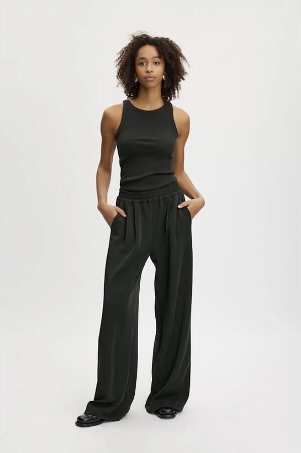 GESTUZ Dames Tops & T-shirts Drewgz Sl Top Noos Zwart - Foto 6