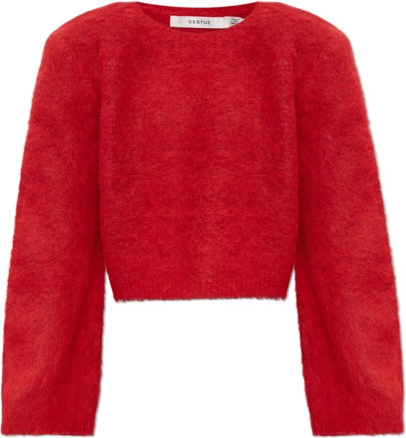 GESTUZ Dames Truien & Vesten Safigz Pullover Rood - Foto 9