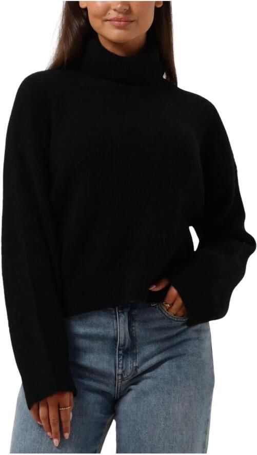 Gestuz Zwarte Rollneck Trui Alphagz Stijl Black Dames - Foto 7