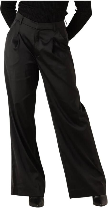 Gestuz Zwarte elegante broek voor vrouwen Black Dames - Foto 3