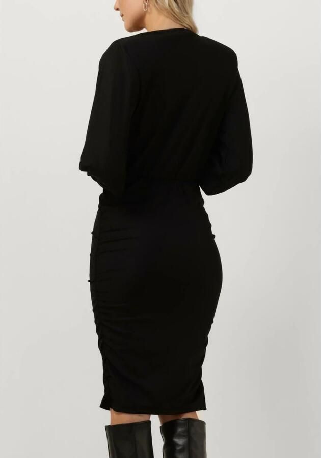 Gestuz Zwarte UminaGZ Jurk met Stoere Details Black Dames