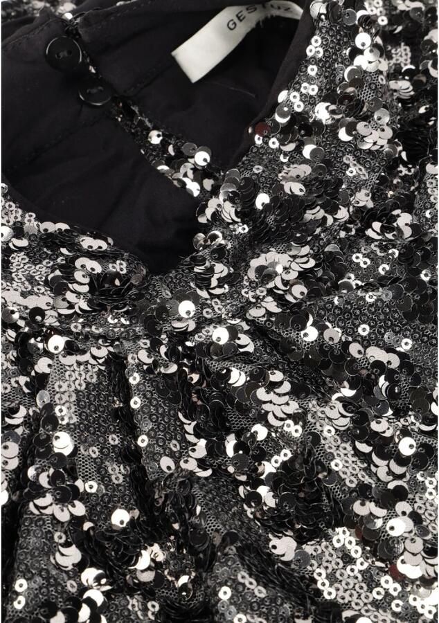 Gestuz Zwarte Pailletten Blouse voor Vrouwen Black Dames - Foto 5