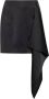 Gestuz Klassieke High Waist Minirok Zwart Black Dames - Thumbnail 3