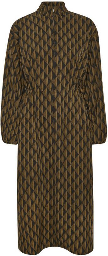 GESTUZ Dames Jurken Lithilde Long Dress Bruin - Foto 4