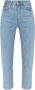 Gestuz Ruimvallende high-waisted mom jeans Blauw Dames - Thumbnail 6