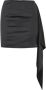 Gestuz Klassieke High Waist Minirok Zwart Black Dames - Thumbnail 1