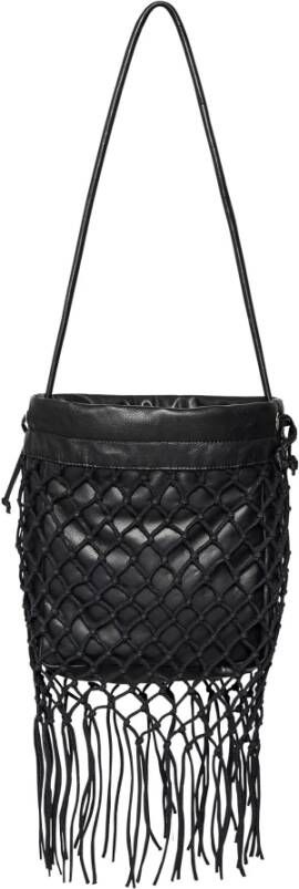 Gestuz Frill Bag Accessoire 10908443 Zwart Black Dames