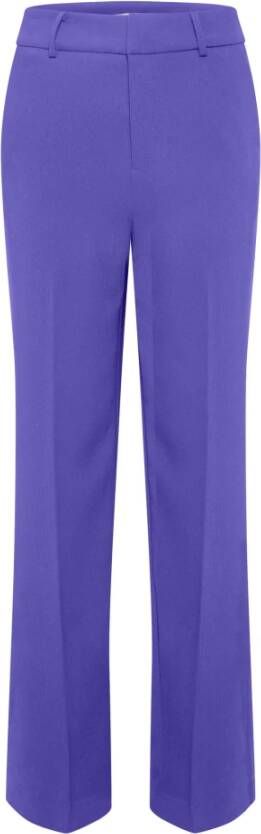 Gestuz Stijlvolle MW-broek voor modieuze vrouwen Purple Dames