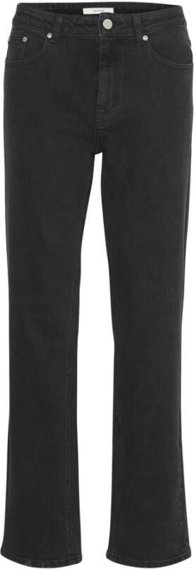 Gestuz Straight Jeans Zwart Dames