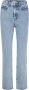 Gestuz Blauwe Straight Leg Jeans Tanergz Hw 90's Straight Slit Jeans - Thumbnail 2