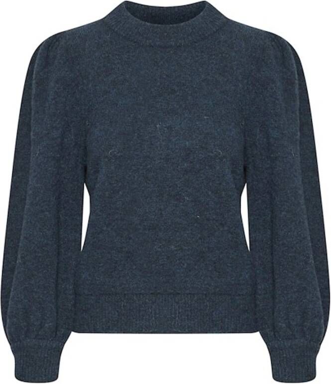 GESTUZ Dames Truien & Vesten Alphagz Pullover Donkerblauw