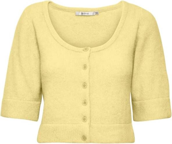 Gestuz Vest Yellow Dames