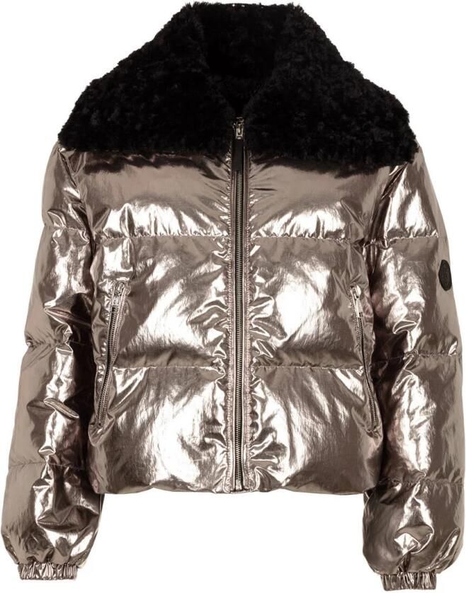 Giacomo Stijlvolle Jas 6562966 Gray Dames