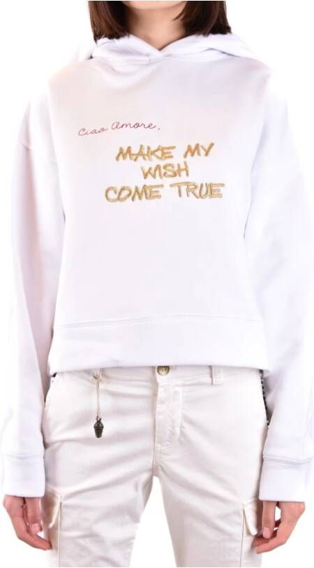 Giada Benincasa Hoodie White Dames