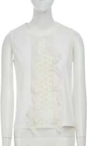 Giambattista Valli Pre-owned Pre-owned Cotton tops Wit Dames