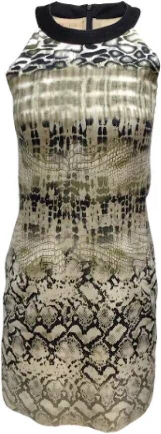 Giambattista Valli Pre-owned Silk dresses Beige Dames