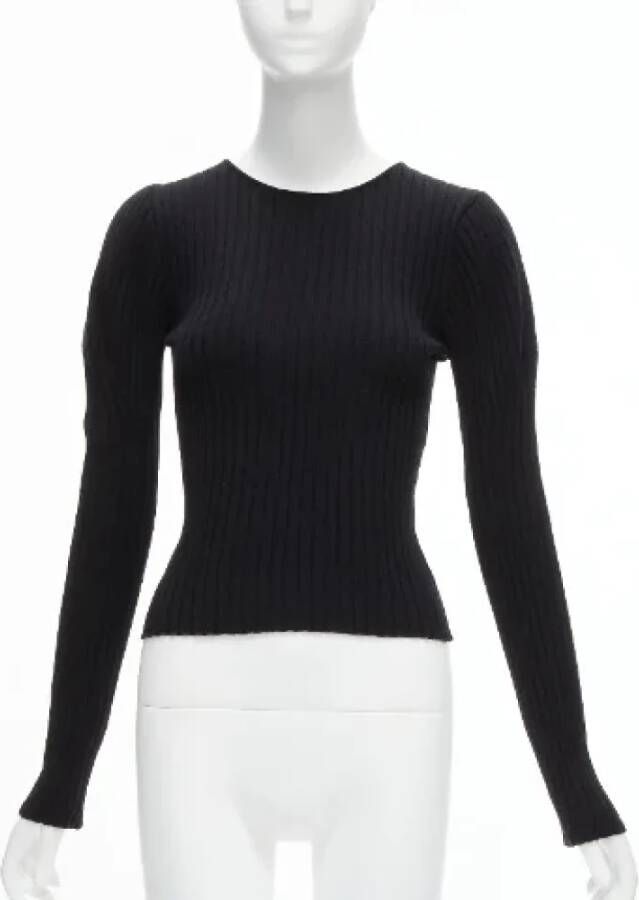 Giambattista Valli Pre-owned Wool tops Zwart Dames