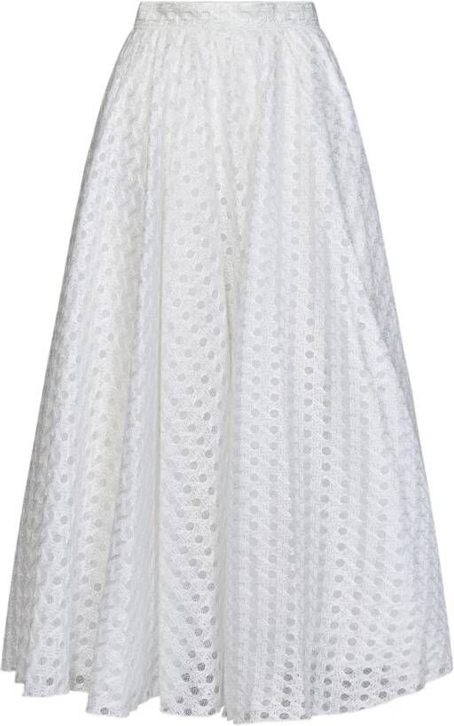 Giambattista Valli Women Clothing Skirts White Ss23 White Dames
