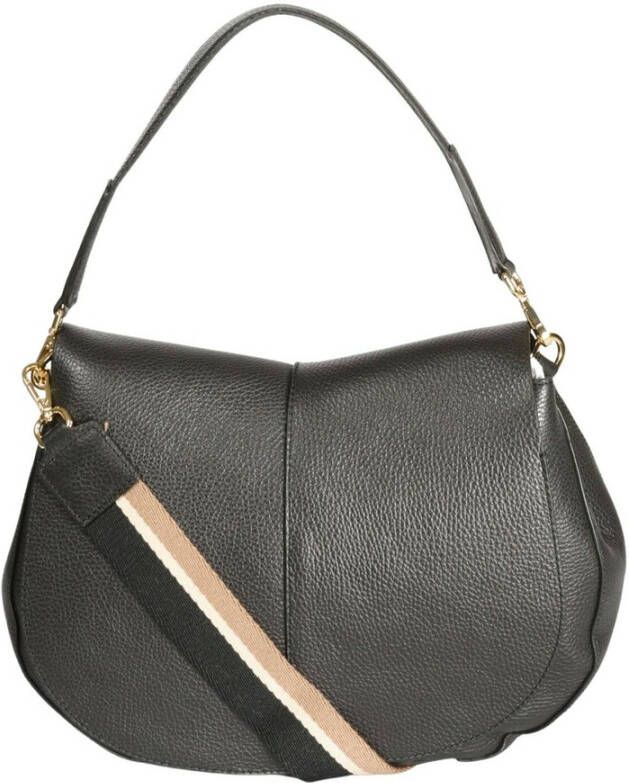 Gianni Chiarini Zwarte Schoudertas Helena Round Bs6037