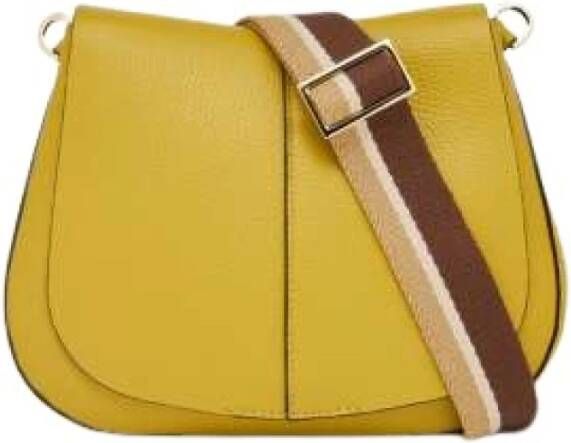 Gianni Chiarini Helena Round Icona Crossbody Tas Curry Groen Dames