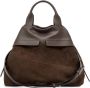 Gianni Chiarini Duna Icona Licht Suede Tote Bruin Dames - Thumbnail 1
