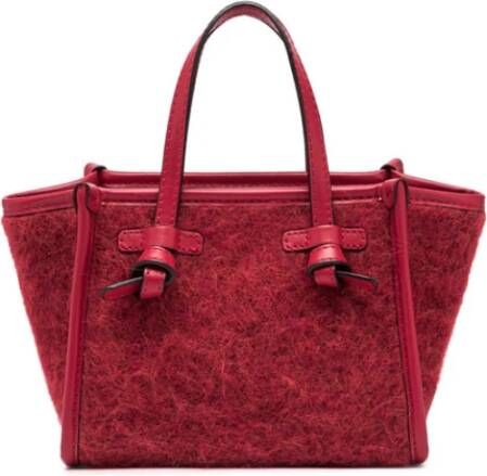 Gianni Chiarini Furry Mohair Marcella Tas Rood Dames
