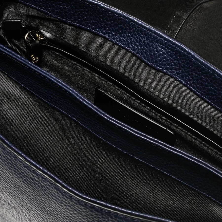 Gianni Chiarini Blauwe Helena Round Leren Tas Blue Dames - Foto 2