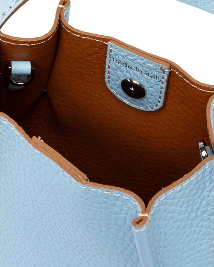 Gianni Chiarini Blauwe Schoudertas met Magnetische Sluiting Blue Dames - Foto 3