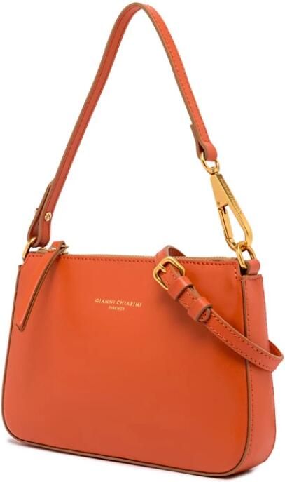 Gianni Chiarini Hobo bags Orange in oranje