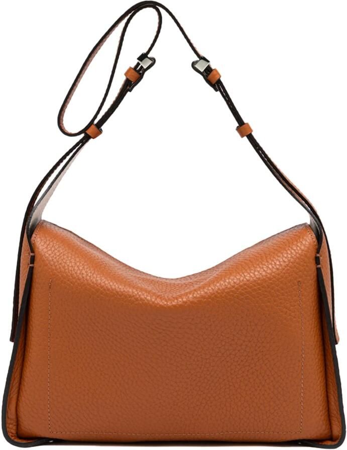 Gianni Chiarini Hobo bags Penelope Handbag In Double Grain Leather in bruin - Foto 4