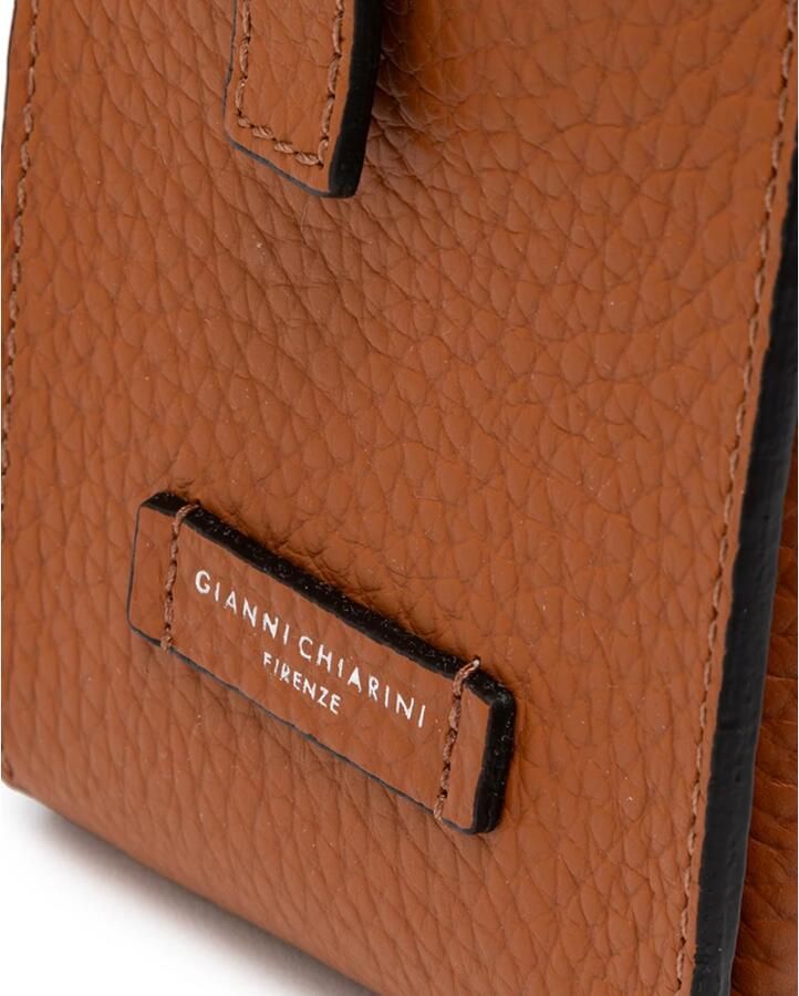 Gianni Chiarini Hobo bags Penelope Handbag In Double Grain Leather in bruin - Foto 3