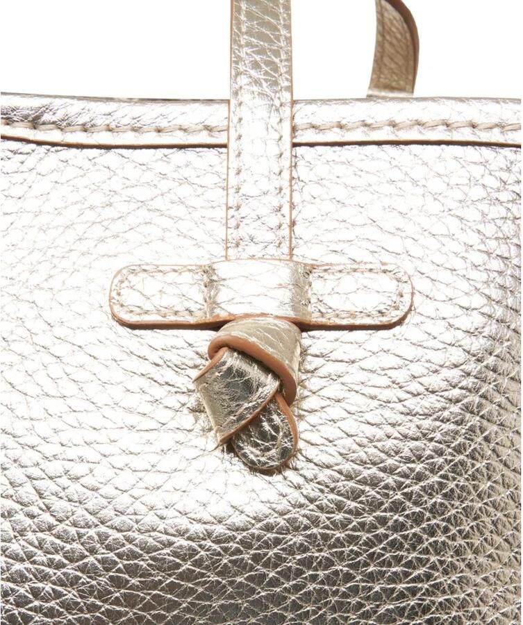 Gianni Chiarini Gouden Leren Shopper Tas Marcella Yellow Dames - Foto 2