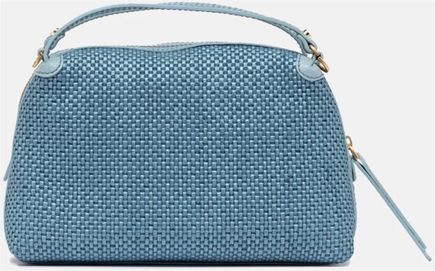 Gianni Chiarini Heldere Blauwe Alifa Stro Handtas Blue Dames - Foto 4