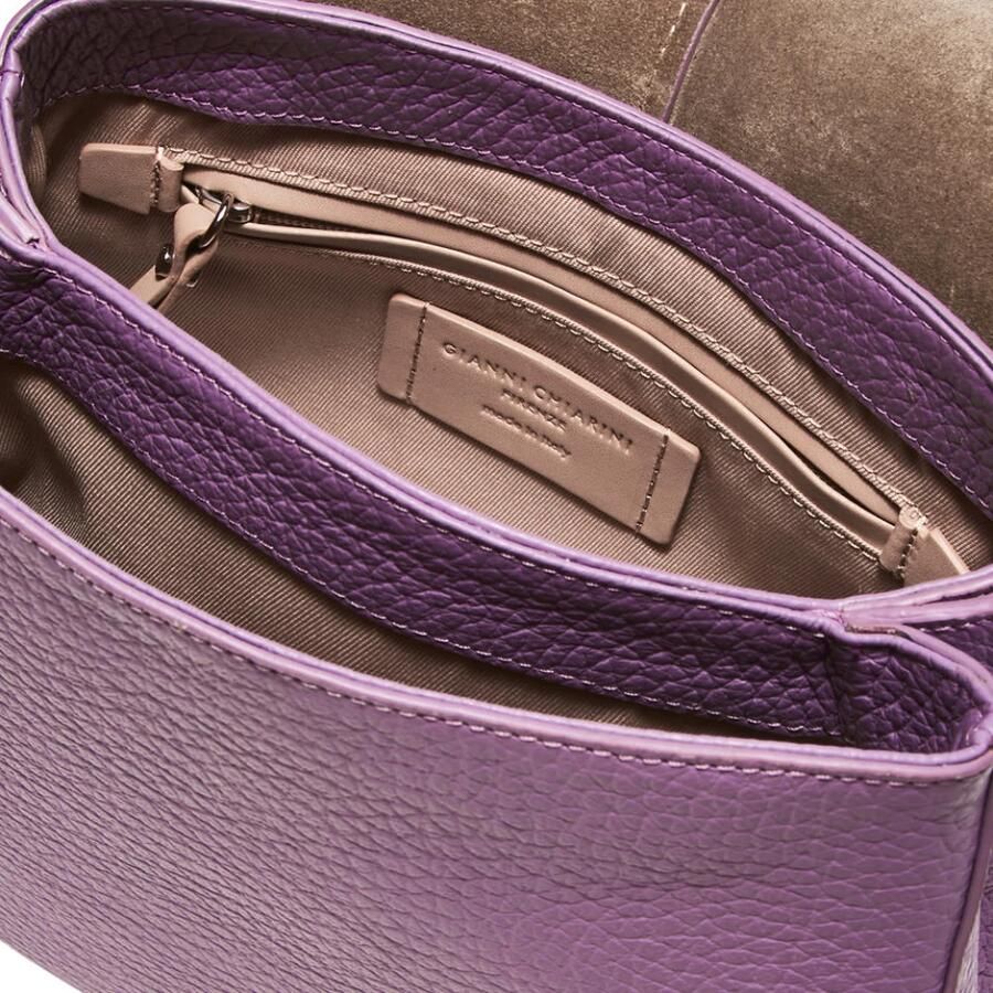 Gianni Chiarini Satchels Helena Round in paars - Foto 3