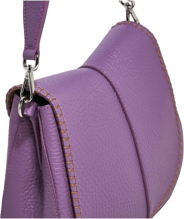 Gianni Chiarini Satchels Helena Round in paars - Foto 4