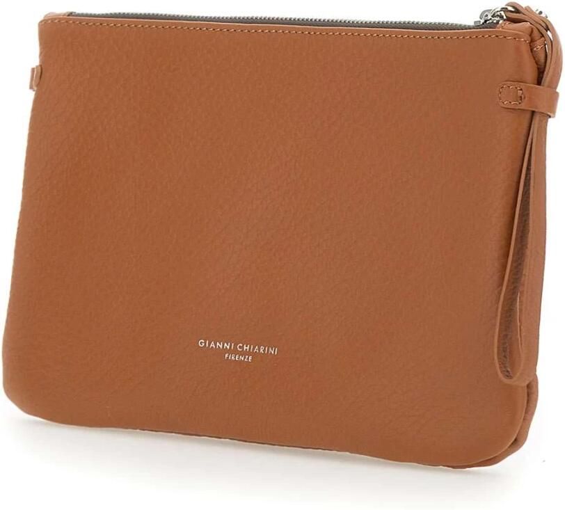 Gianni Chiarini Hermy Maxi-Grain Leren Handtas Brown Dames - Foto 3