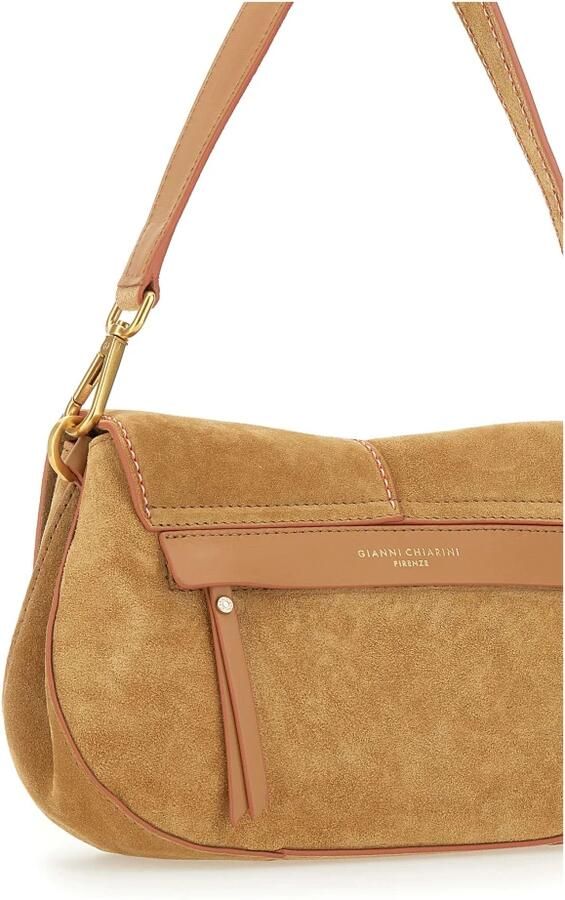 Gianni Chiarini Elegante Helena Round Schoudertas Brown Dames - Foto 6