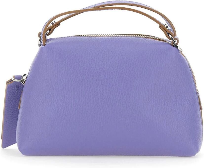 Gianni Chiarini Lavendel Leren Handtas met Zilveren Hardware Purple Dames - Foto 3