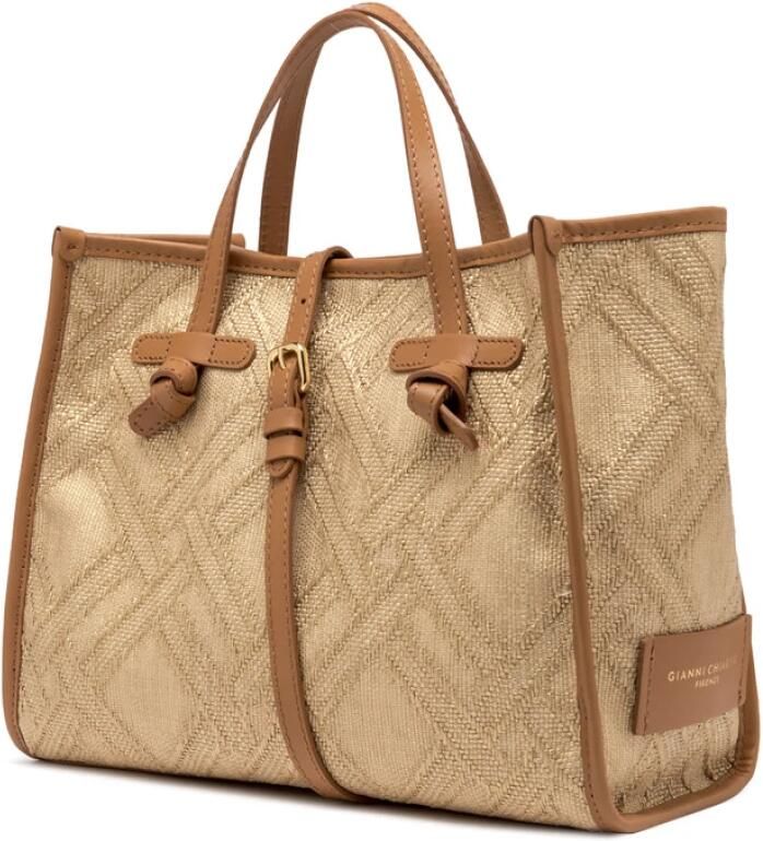 Gianni Chiarini Crossbody bags Golden in bruin - Foto 5