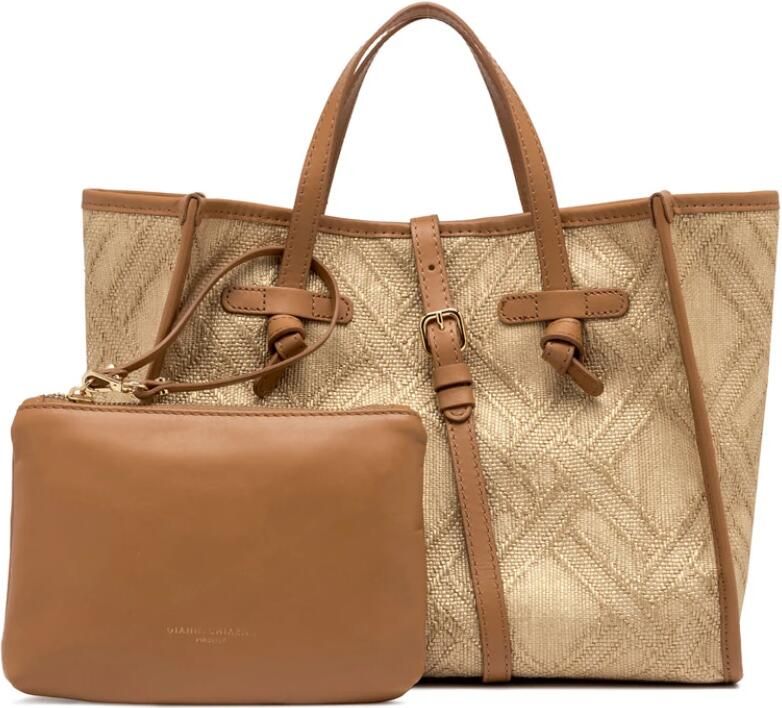 Gianni Chiarini Crossbody bags Golden in bruin - Foto 4