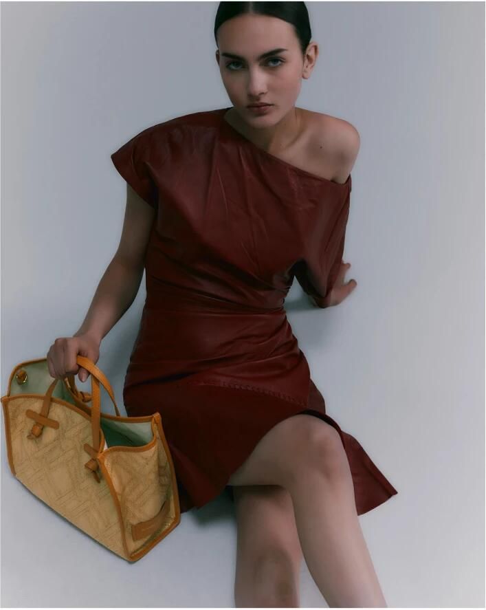 Gianni Chiarini Crossbody bags Golden in bruin - Foto 3