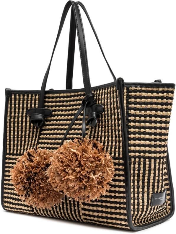 Gianni Chiarini Stijlvol Geweven Shopper Tas Multicolor Dames - Foto 3