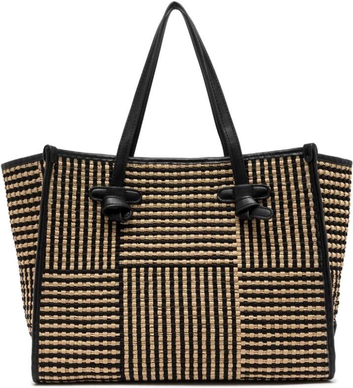 Gianni Chiarini Stijlvol Geweven Shopper Tas Multicolor Dames - Foto 9