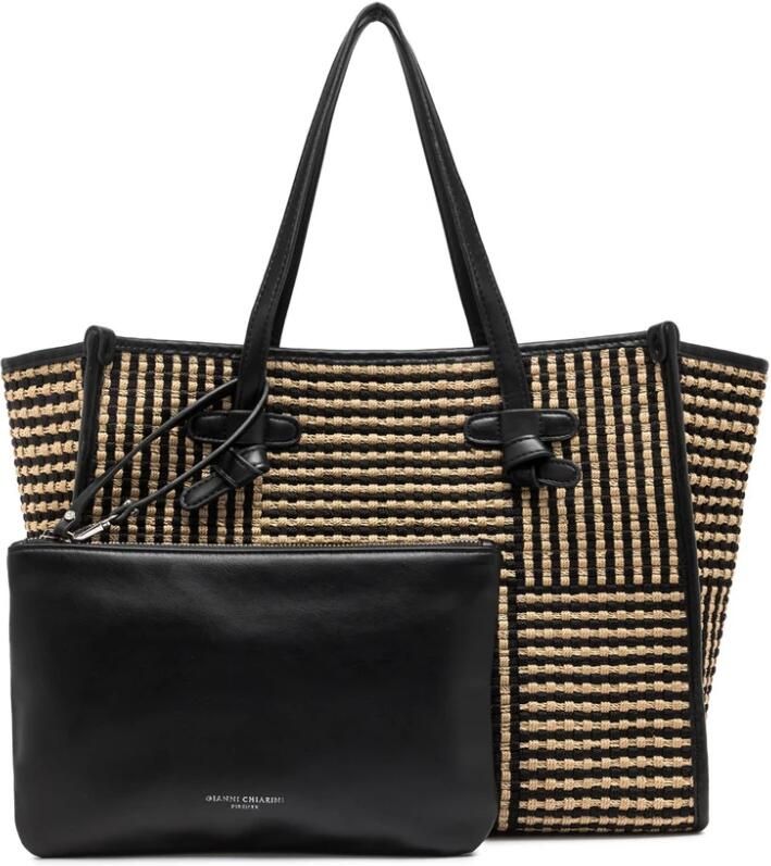 Gianni Chiarini Stijlvol Geweven Shopper Tas Multicolor Dames - Foto 8